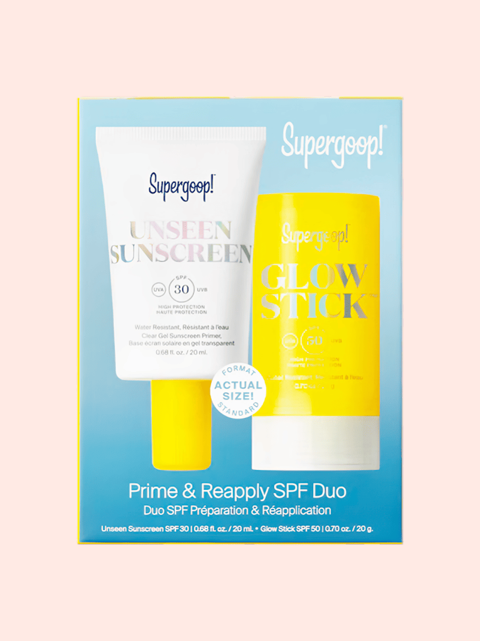 Supergoop! Prime & Reapply SPF Duo