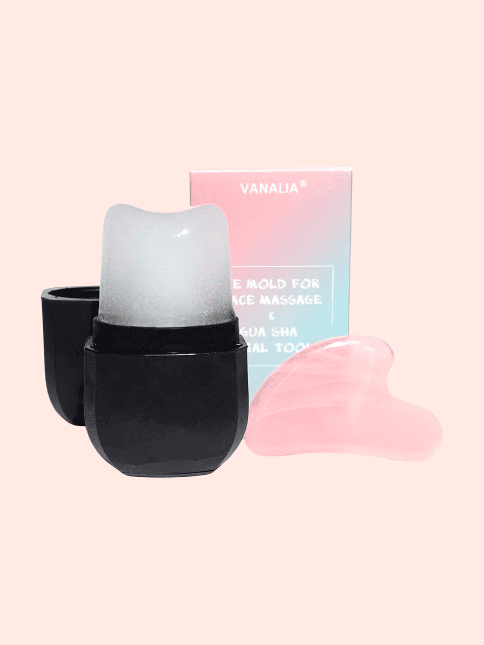 Vanalia Ice Roller and Gua Sha Set