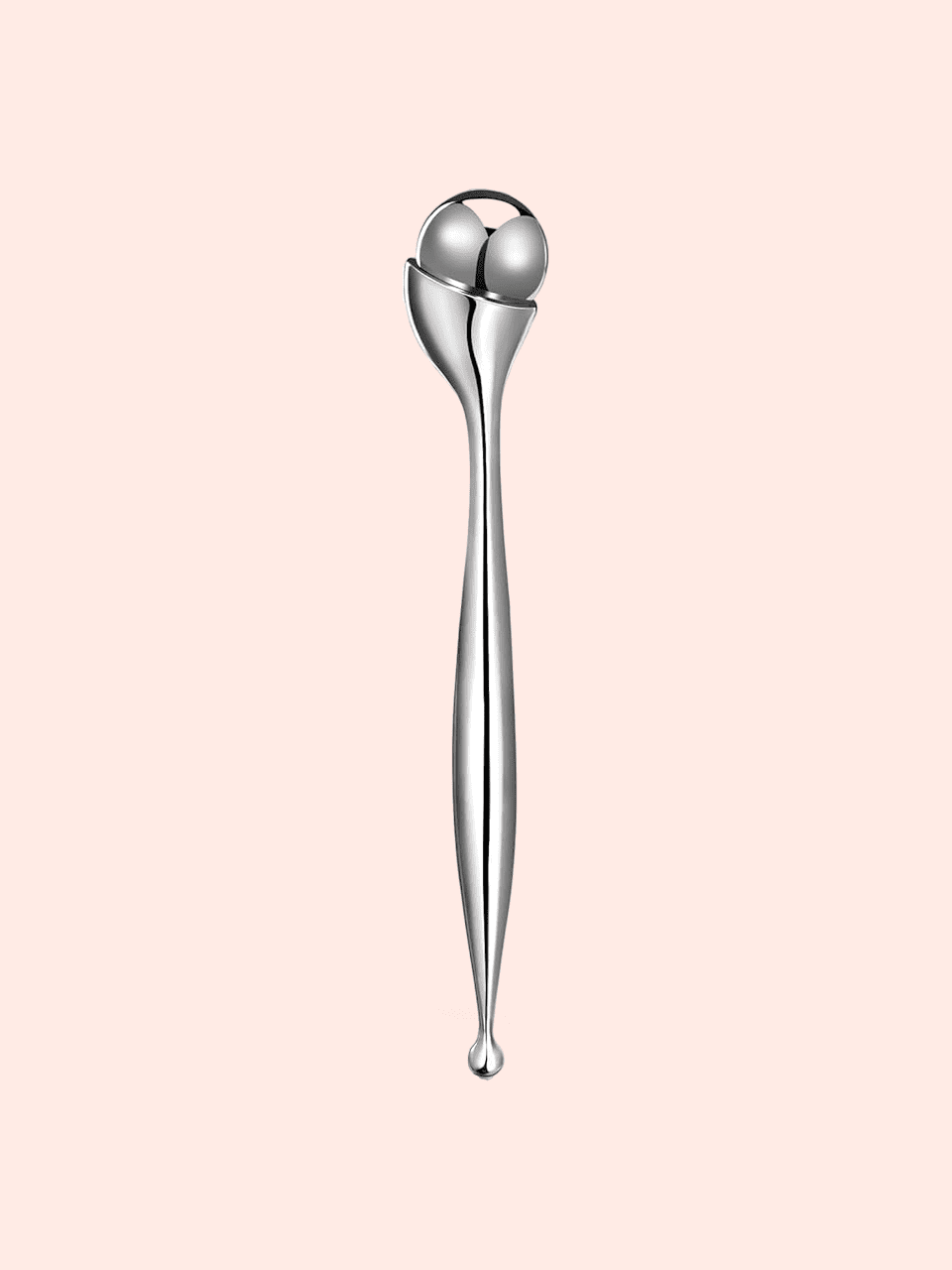 LSHOW Mini Roller Stainless Steel Eye Massager & Face Roller