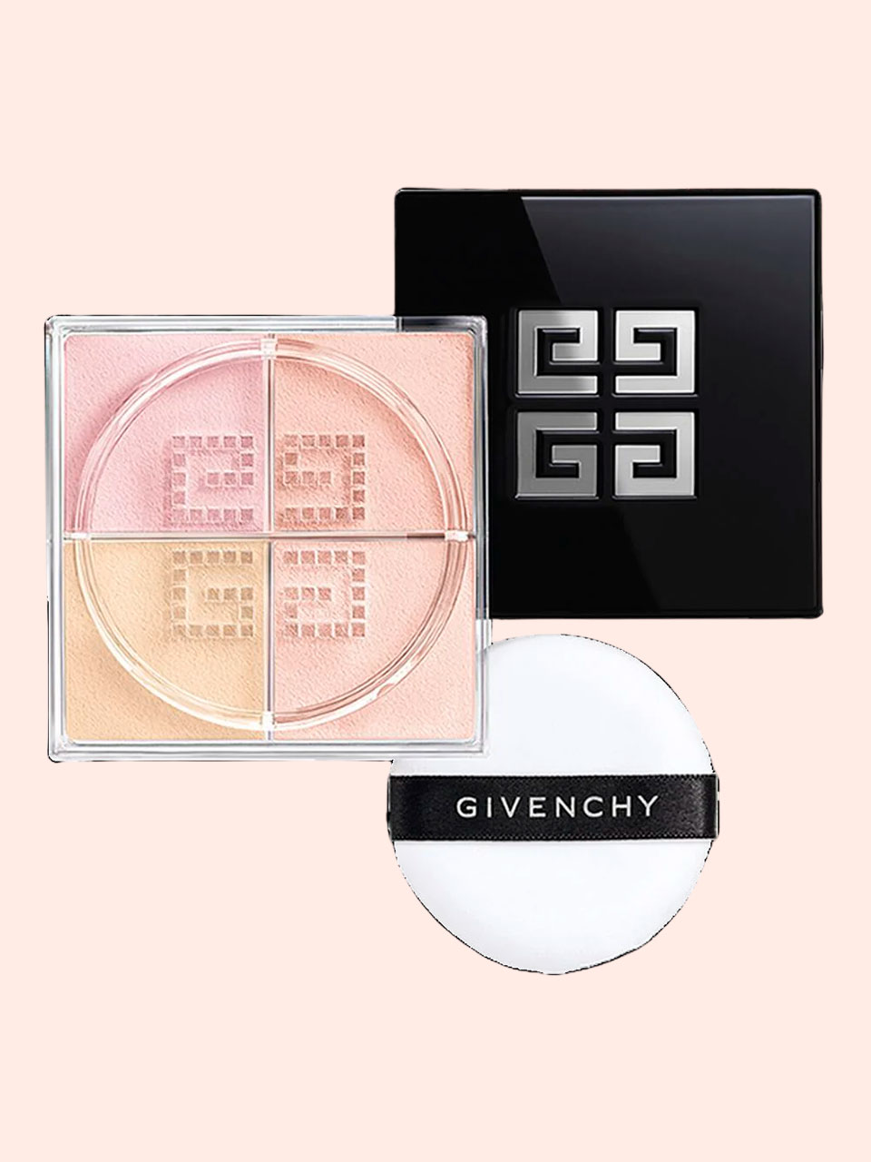 Givenchy polvo voile rose