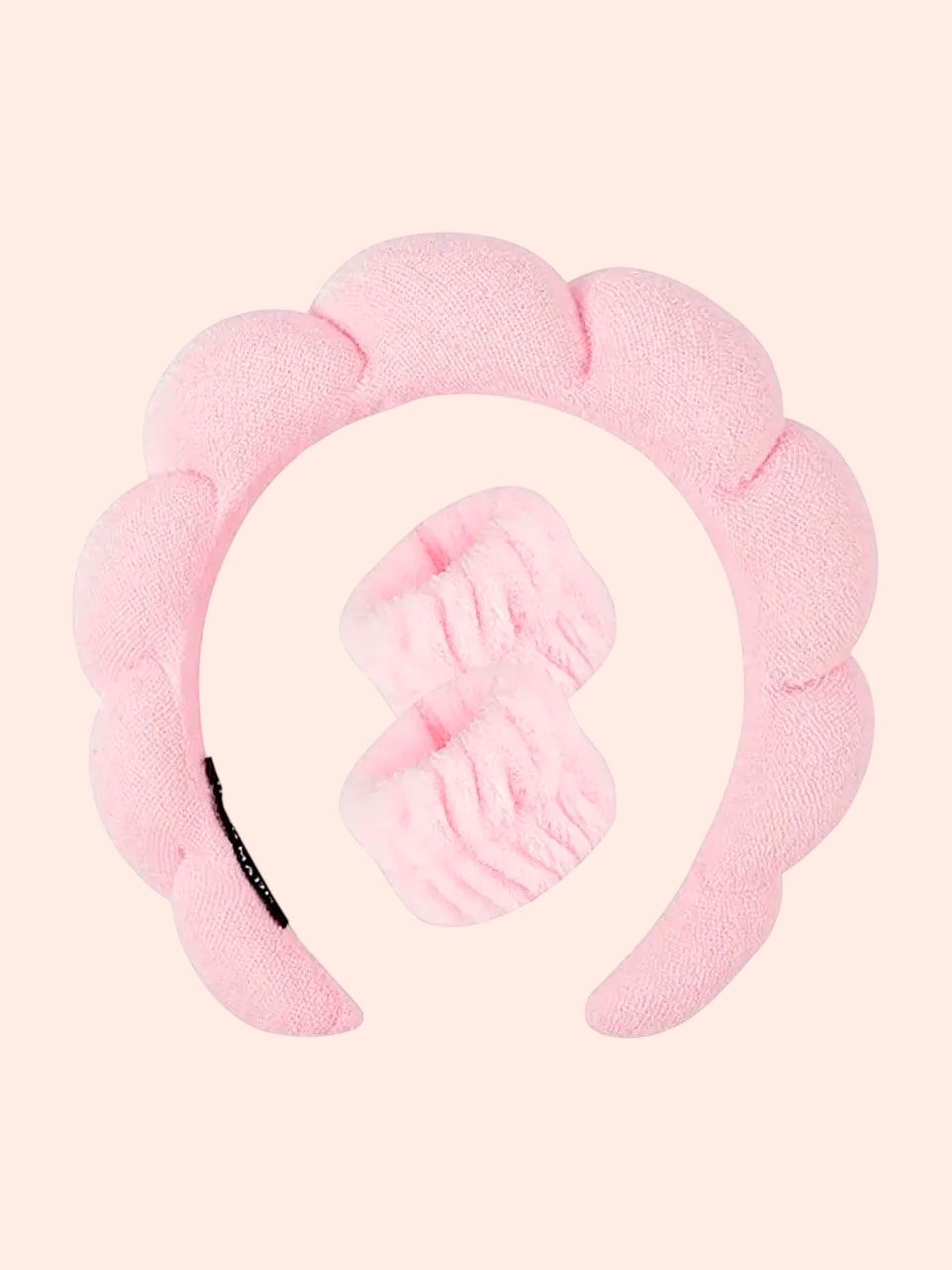 cintillo + muñequeras  skincare