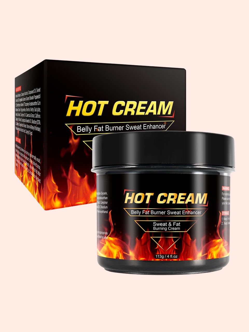 hot cream quemador de grasa